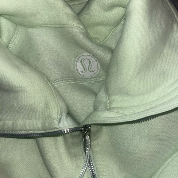 Lulu lemon Scuba oversized half zip hoodie- size 2 - Picture 2 of 2